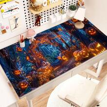 Halloween Pumpkin Shining Cool Light Desk Pad Protector Y2K Cool Kawaii Pink Mouse Pad Office Desk Mat Waterproof Non-Slip Rubber Desk Blotter Pad Antislip Base Gaming Esports User - View 38