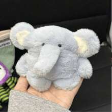 1 Pc Plush Blue Small Elephant Ear Case For AirPods2 For AirPodsPro For AirPods3 For AirPodsPro (2nd Generation) For AirPods4 AirPods5 - Blue - View 10