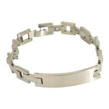 Celtic FC Stainless Steel Bracelet - Silver - View 1