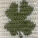 Knitted Four-leaf Clover