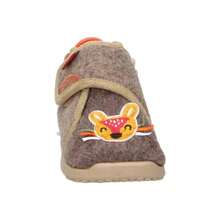BIOMECANICS | Biomecanics Barefoot Kids' Slippers – Brown Slippers With Adhesive Closure – Toe-Free – Flexible And Foot-Friendly – Model 261187-A172 - Brown - View 3