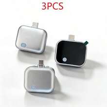 3pcs 140W Type-C Auto-Off Charger | Smart Auto-Off, Power Off When Fully Charged, Physical Disconnect Prevents Overcharging, Overnight Charging, Suitable For All Devices, Protects Your Charging Safety Every Time - 3-pack (Same Function, Different Styles) - View 8