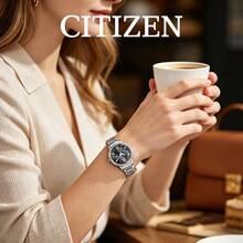 Citizen Women Silver Steel Band -Drive Watch Minimal Office Ladies Analog Wristwatch Gift For Her FD1010-53E - FD1010-53E - View 7