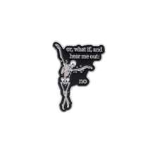 Funny Skeleton Brooch Pin, Dancing Skeleton Enamel Lapel Pin With Slogan, Gothic Punk Badge For Backpack Cloth Hat, Unique Humor Gift For Friends - Multicolor - View 14