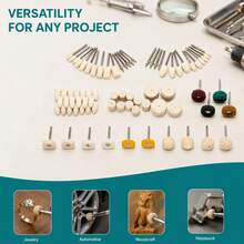 144PC Polishing And Grinding Tool Set For Jewelry Metal DIY - A - View 5