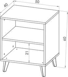 Nightstands - Khaki - View 3