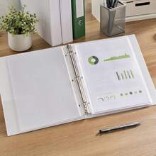 50/100 Sheet Protectors, 8.5x11 Inch Page Protectors For 3 Ring Binder, Standard Weight, Non-Glare Protector, Letter Size, Top Loading, Acid-Free - Sets - View 7