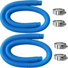 1 Set Pool Replacement Hose, Premium Anti-Kink PE Pool Filter Replacement Hose, Hose Suitable For 330 GPH, 530 GPH And 1000 GPH Filter Pumps, 1.25 Inch Diameter - 1 Set - View 10