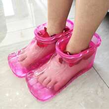 2pcs Portable Foot Bath Basin, Hot Compress Massage Foot Soak Storage Box, Hot Water Soaking Relieves Foot Fatigue, Lightweight And Easy To Carry, Home Use, Travel Foot Care Accessory (Price For 1pc, Not 1 Pair) - Multicolor - View 3