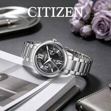 Citizen Women Silver Steel Band -Drive Watch Minimal Office Ladies Analog Wristwatch Gift For Her FD1010-53E - FD1010-53E - View 3