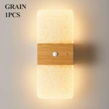 Modern Crystal Motion Sensor Wall Lamp, LED Smart Sensor Acrylic Wall Light, Wireless LED Wall Lamp, Battery-Powered Night Light, Adjustable Color Temperature, Suitable For Hallways, Bathrooms, Bedrooms, Home Decor, Christmas Decor - Square Multicolor - View 11