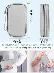 Multifunctional Travel Passport Holder, With Zipper, ID & Bank Card Slots, Phone Compartment - Multicolor - View 10