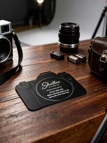 20/50/100pcs Customized Asymmetrical Shaped Business Cards, Personalized Unique Shaped Business Cards, Gift Cards, Product Cards, Greeting Cards, Brand Design Business Cards, Suitable For Small Businesses, Bakeries, Flower Shops, Beauty Salons, Boutiques With Customized Logo Printing - Multicolor - View 5