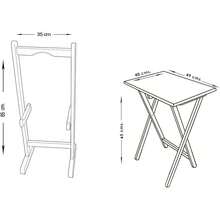 Pedestal Tables - Khaki - View 7