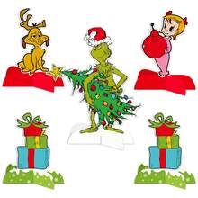 The Grinch Christmas Honeycomb Tabletop Decor Cartoon Desktop Ornament Christmas Party Table Decoration Holiday Home Decor - Multiple Styles - View 5