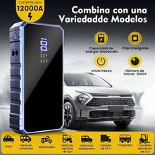 Car Jump Starter - Blue - View 2