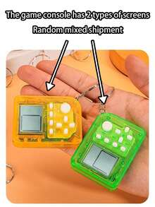 15pcs Kids Electronic Game Party Favors, Arcade Game Keychains, Birthday Party Supplies, Gift Bag Fillers, Classroom Prizes - Multicolor - View 10