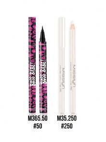 MISSLYN 2Pcs LINER Set, Ultra-Fine, Waterproof, Smudge-Proof, Long-Lasting, One-Stroke Finshed, High-Pigment, Deep Gaze Look, Smooth Texture,Ideal For Girl & Women, Back To School, Commute, Dates, Parties, Halloween,Perfect For Y2K - #Set 1 - View 9