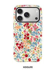Koolife Is A Colorful And Adorable Printed Phone Case. It Features A Double-Sided Glossy Hard Shell Made Of PC + TPU Material, Providing Protection Against Scratches, Abrasion And Impact. It Is Suitable Compatible With Iphone 11, 12, 13, 14, 15, 16, 17,18/Pro/Pro Max. - Multicolor - View 1