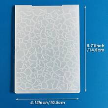 Embossing Folder, Christmas & Paw Print Mixed Pattern Textured Impressions Embossing Tool For Card Making Scrapbook Album Paper Craft Decor - Dog Paw - View 20