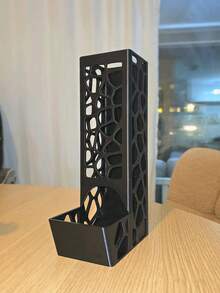 Modern Organic Coffee Capsule Storage Rack, Space-Saving Fluid Pod Dispenser, Sleek Office Desk Coffee Bar Organizer & Cool Gift For Co-Workers - View 9
