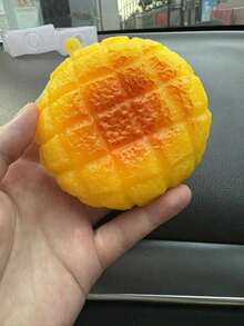 High-Quality Slow Rebound Soft Bread Super Large Pineapple Bun Stress Relief Toy Prank Decor Unique Birthday Gift - Multicolor - View 13