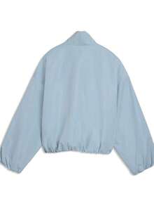 Puma Women's SPORTS ATHLEISURE Woven Hoodless Jacket 63689647 - Blue - View 2