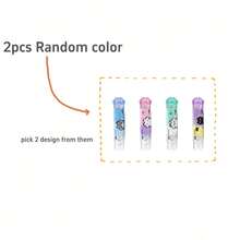 1pc/2/4pcs Cute Pixel Cat Paw 2 In 1 Correction Tape And Dot Glue, Kawaii Student School Stationery, Great For Student, Classroom Rewards, Small Gifts - Multicolor - View 10
