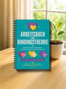 Buku Kerja Gaya Kelekatan Versi Jerman untuk Dewasa, Jurnal Penilaian Hubungan untuk Wawasan Pola Emosional, Buku Kerja Kelekatan Aman, Prompt Cemas Penghindar, Perencanaan Hubungan Sehat, Komunikasi, Kepercayaan, Batasan & Pertumbuhan Diri - A5 - View 6