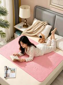 Waterproof Reusable Washable Absorbent Pads, Non-Slip Absorbent Care Pads For Menstruation, Incontinence, All-Season Use, Leak-Proof Menstrual Pads, Waterproof Washable Bed Mattress Protector Pads, Suitable For Women During Menstruation, Incontinence, Bedwetting, Suitable For Adults And Elderly - Multicolor - View 2