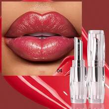 Lipstik Pelembap dengan Warna Suhu yang Melembapkan, Lipstik Halus dan Mengkilap untuk Wanita, Perawatan Bibir dengan Warna Tipis yang Melembapkan untuk Riasan Sehari-hari - tidak ada - View 13