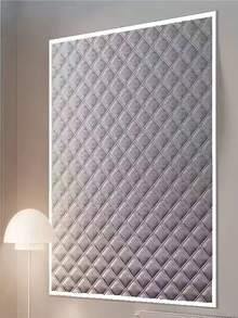 Winter Warm Curtains, Thermal Wind Blocking Window Curtain, Sound Insulated Light Blocking Drape, No Drilling Required, Easy To Install,Keep Heat Indoor For Living Room - White - View 12