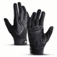 1pc Kyncilor 1 Black SMLXL Non-Slip Long-Fin Shock-Absorbing Gloves, Unisex, Breathable And Sun-Protective, Suitable For Activities Such As Hiking, Camping, Cycling - B - View 13