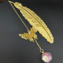 1pc Butterfly Bookmark, Bookmark Gift, Elegant Reading Accessory, Suitable For Book Lovers, Students, Writers, Readers, Ideal Birthday Gift, Graduation Gift And General Gift, Student Birthday Gift (Gift Box Not Included) - Multiple Styles - View 8