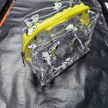 1pc Snoopy Transparent PVC Multi-Purpose Travel & Daily Storage Bag, Suitable As Birthday, Graduation, Valentine's Day, Mother's Day Gift - A - View 9