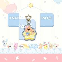 bandai 1PC SKZOO Star Acrylic Keychain, Cartoon Character Key Ring, Cute Animal Doll Keychain, Bag Pendant Charm, Fans Collectible Merch Gift For STAY - Multicolor - View 16