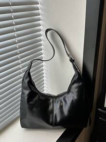 Large Tote Bag For Women New Fashion Design Shoulder Bag High-Quality Style - Black - View 6