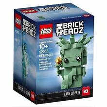LEGO 40367 Statue Of Liberty Square Head Series Boys And Girls Puzzle Building Blocks Toy - Multicolor - View 5