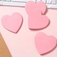 200 Sheets Multicolor Heart-Shaped Stickers, Cute Self-Adhesive & Removable Stickers For Office And School (50 Sheets Per Book) - one-size - View 10