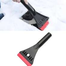Car Ice Scraper, Windshield Snow Remover Tool, Ergonomic Hand Grip Ice Breaking Shovel, Portable Deicing Tool For Car Window, Anti Slip Handle Snow Cleaner, Winter Car Exterior Accessory For Removing Ice And Snow - Car Snow Shovel - View 5