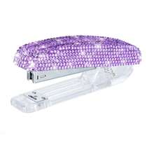 Handmade Dazzling Diamond-Crystal Stapler For Office, School, Or Home (Purple) - Multicolor - View 9