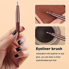 34/26 Pcs Wine Red All In One Makeup Tools Set,26Pcs Makeup Brushes,Flower Red Bead Hair Claw,Wine Red Bow Hairband,2Pcs Clean Sponge,4Pcs Triangle Powder Puffs For Daily Full Face Makeup - Multicolor - View 3