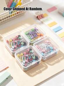Colorful Safety Pins, Sturdy. Mixed Safety Pins Brooch Pins DIY Sewing Tools, Used For Jewelry Making Needlework Accessories, Insulated, Perfect For Crafts, Sewing And Various Tasks, As Well As Organizing Craft Supplies, Vibrant Storage, Sturdy Fasteners - Multi-color - View 6