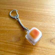 Caramel Bread Keyboard Stress Relief Toy - Crisp Sound, Stress Relief Clicker Toy Keychain, Quiet Anxiety Toy For Adults Work Travel Home - Relieve Anxiety Improve Focus - Fidget Toys, Keyboard Fidget, Clicker Fidget - Multicolor - View 8