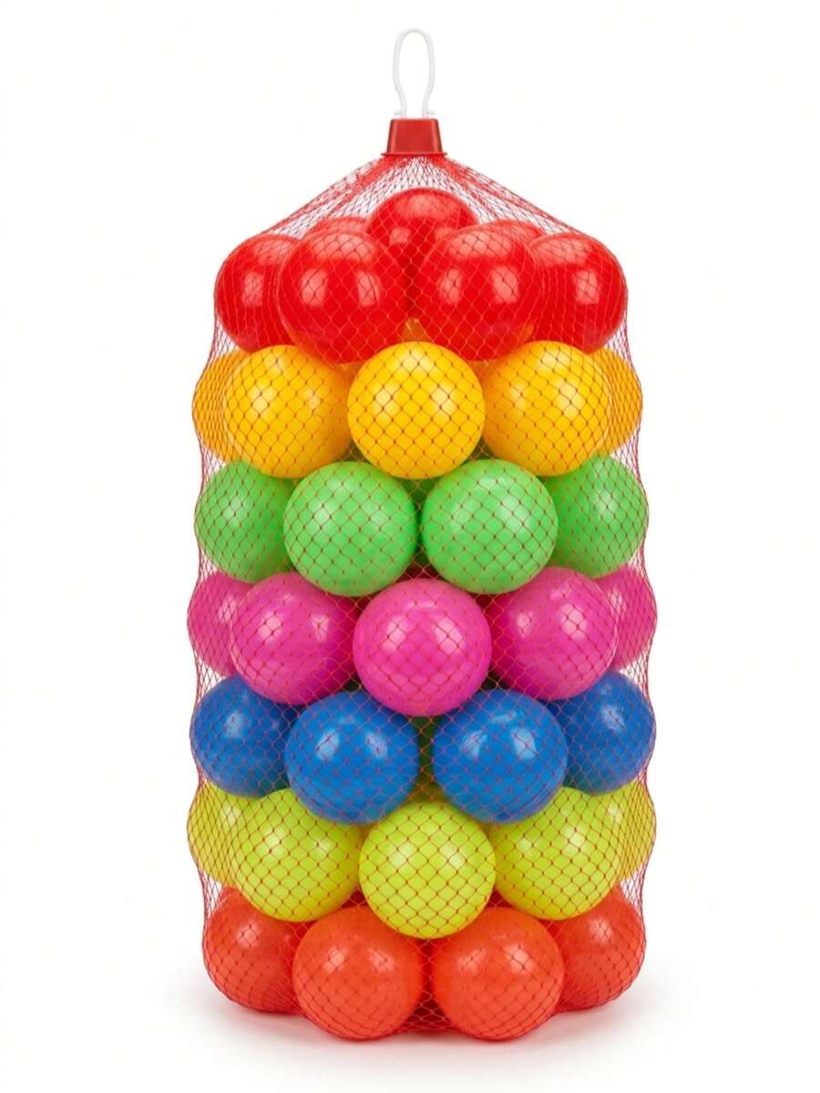 Soft Plastic Balls For Kids, Ball Pits, Games, Parties - 50 Pcs - View 1