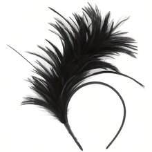 1pc Creative Atmosphere Holiday Headband, Halloween Stage Performance Headband, Suitable For Carnival Party Festival Dance Ball Hair Accessory - Champagne - View 7