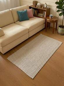 1 pieza Alfombra tejida marrón, Alfombra bohemia, Alfombra suave para dormitorio, comedor y sala de estar, Alfombra decorativa, Decoración de dormitorio, Alfombra pequeña, Alfombra, Decoración del hogar, Alfombra de sala de estar, Alfombra pequeña de sala de estar, Alfombra de dormitorio, Decoración del hogar de sala de estar, Alfombra de exterior, Alfombra lavable - Multicolor - Ver 7