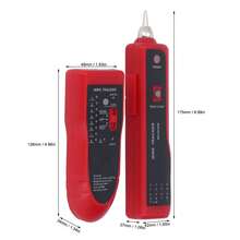 Probador de Cables de Red RJ11 RJ45 y Buscador de Cables Portátil Identificación rápida y precisa de fallas. Diseño ergonómico y compacto para redes, telefonía y mantenimiento. - A - Ver 6