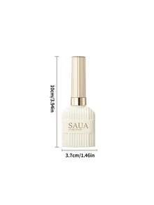 SAUA 15ml Classic Semi-Sheer Green Gel Nail Polish, Versatile For All Seasons, High Saturation, Long-Lasting, Alcohol-Free, Removable, Semi-Permanent Nail Polish, Suitable For Home And Salon Use - Multicolor - View 6