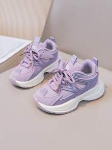 Casual Fashion Baby Sports Shoes - Purple - View 4